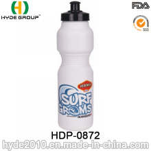 Bouteilles d&#39;eau de sports en plastique de vente chaude de PE (HDP-0872)